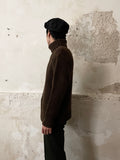 new wool turtleneck brown