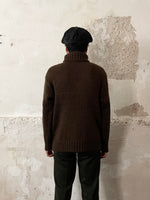 new wool turtleneck brown