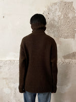 new wool turtleneck brown