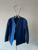 vintage hand knitted wool jacket
