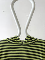 90s germany striped tee with hoodie