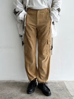 France suede cargo pants (極上)