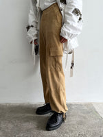 France suede cargo pants (極上)