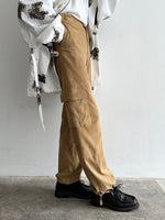 France suede cargo pants (極上)