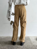 France suede cargo pants (極上)