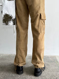 France suede cargo pants (極上)