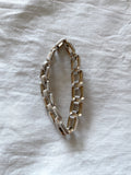 Silver 900 ladder chain bracelet