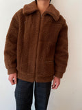 dead stock 70's VEB deep pile bear jacket