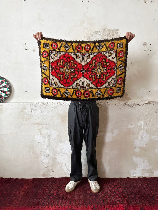 70's acryl shaggy carpet