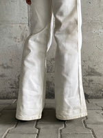 ~70's LEVI'S Twilite big E cotton flare trouser dead stock