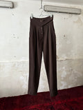 Italy spring wool trouser