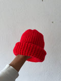 acryl knit cap