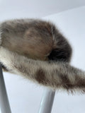 vintage AZARASHI fur winter cap