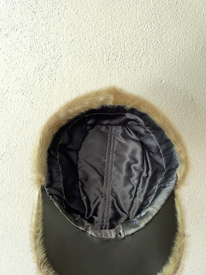 vintage AZARASHI fur winter cap