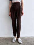 Italy spring wool trouser