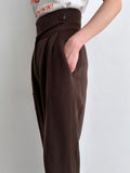 Italy spring wool trouser