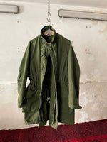 Swedish army M59 field coat with boa liner.