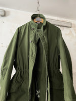 Swedish army M59 field coat with boa liner.