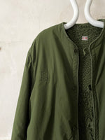 Swedish army M59 field coat with boa liner.