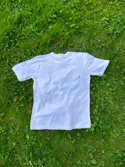 Amazing hand painted tee.