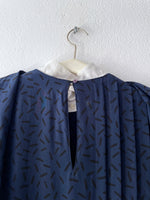 80's west germany silk dress