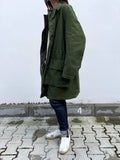 Swedish army M59 field coat with boa liner.