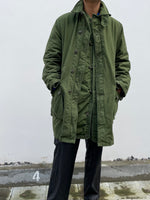 Swedish army M59 field coat with boa liner.