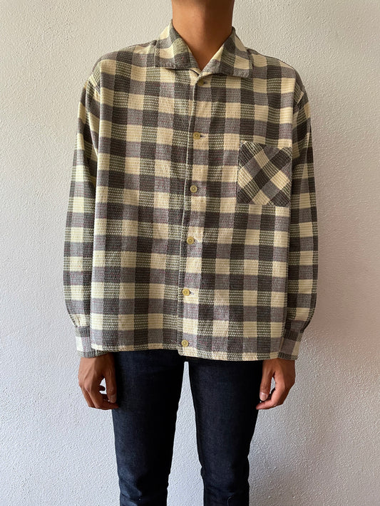 50s-60s Cotton shirt.