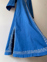 Italy cotton blue dress
