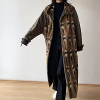vintage coat real fur