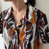 70's abstract shirt