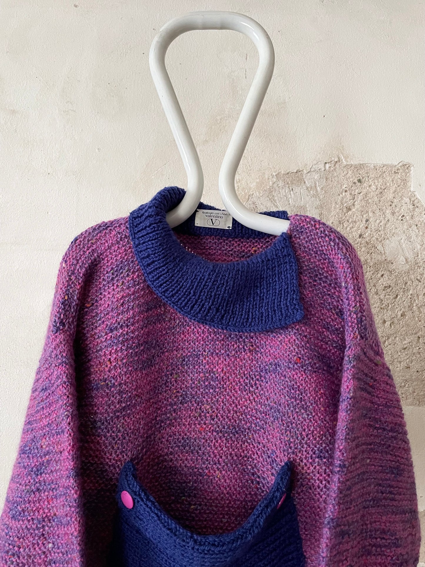 Valentino yarn pocket jumper