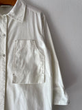 White shirt for woman. 1990's Germany