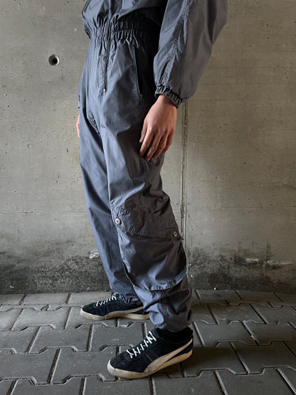 1980's gray jumpsuit