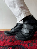 original german military leather pilot boots - 25cm
