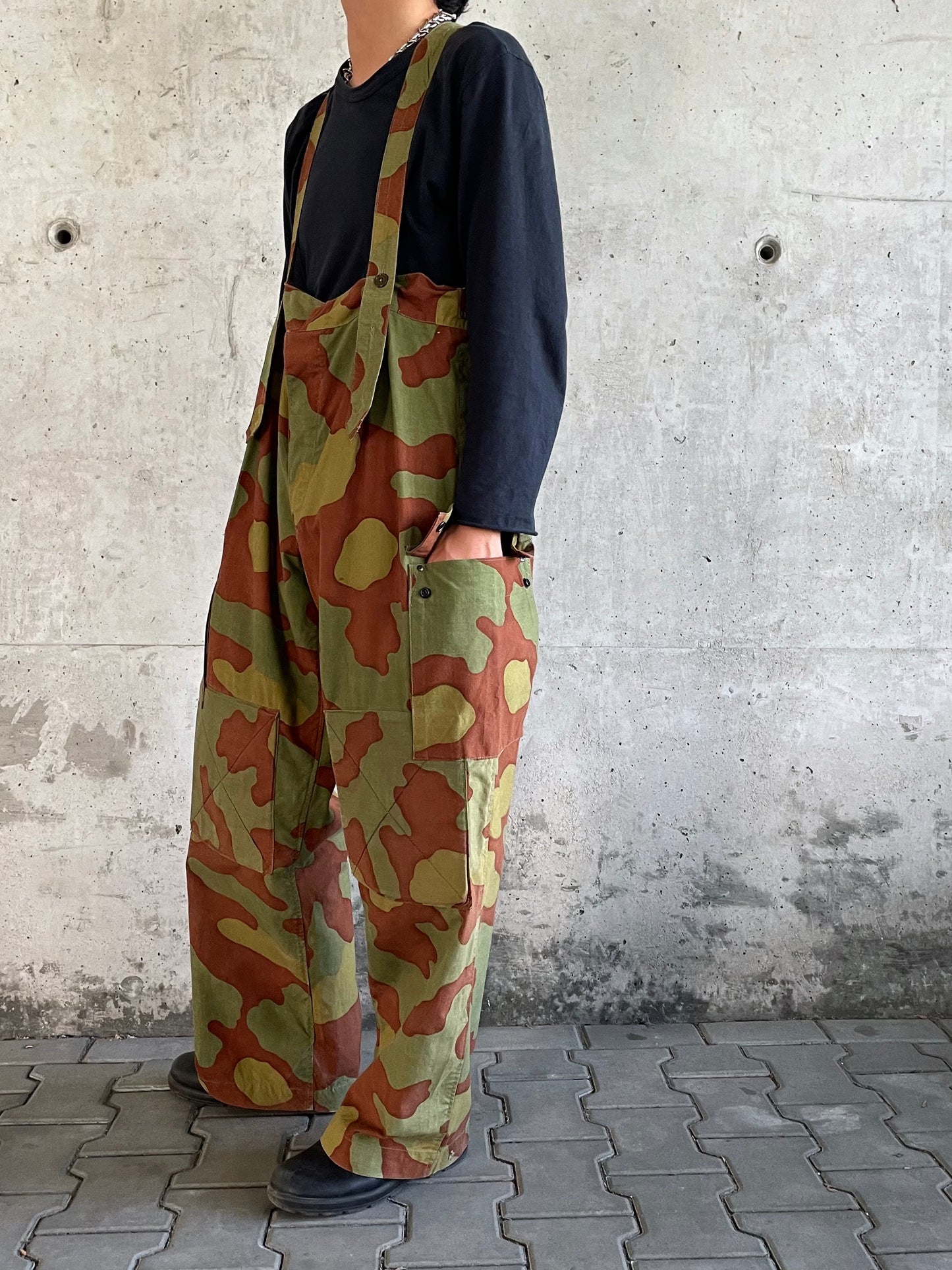 Vintage Italian army over pants