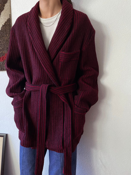 vintage french smoking jacket