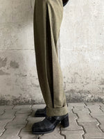 80's dynamic pleated trouser