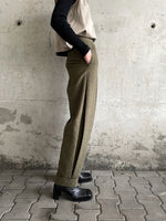 80's dynamic pleated trouser