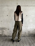 80's dynamic pleated trouser