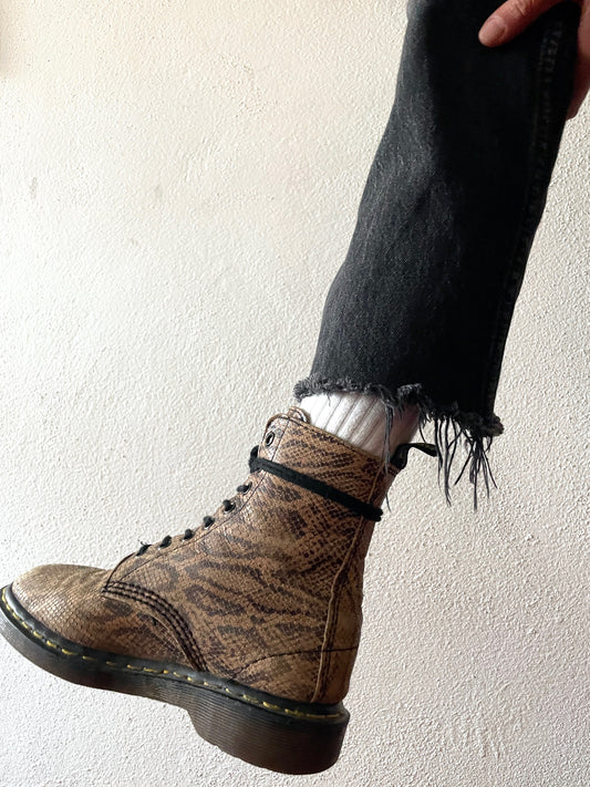 Dr. martens 8 hole boots made in England