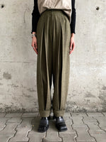 80's dynamic pleated trouser