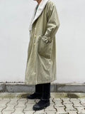 80s  Shawl collar cotton coat