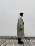 80s  Shawl collar cotton coat