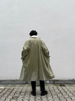 80s  Shawl collar cotton coat