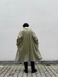 80s  Shawl collar cotton coat