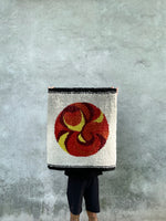70s 70's 1970s 1970's vintage wall tapestry rug carpet 絨毯 ラグ カーペット ヴィンテージ ミッドセンチュリー スペースエイジ アブストラクト ハンドメイド mid century modern abstract space age handmade handwoven
