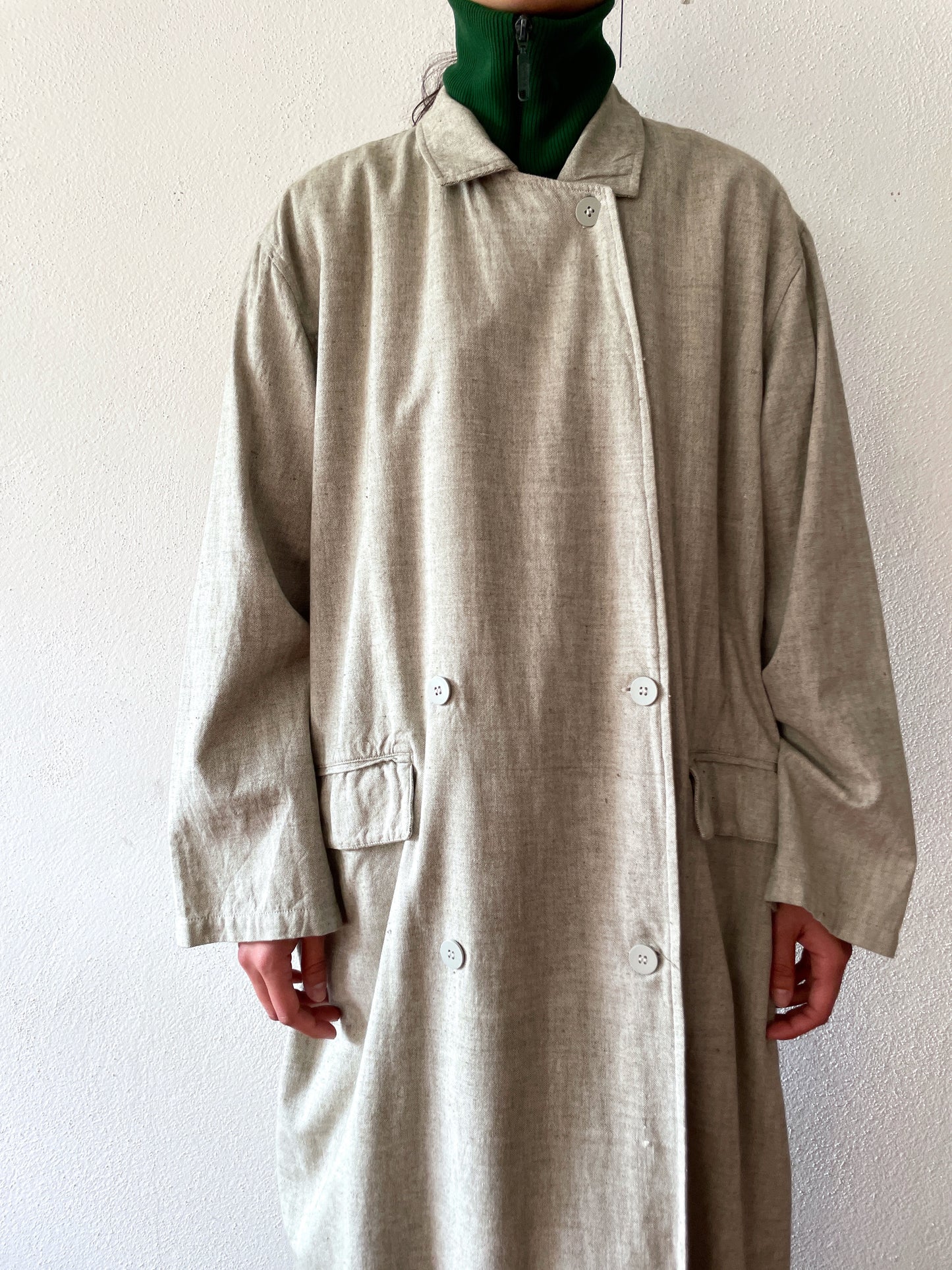 india cotton double coat