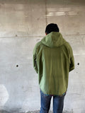 60's cotton reversible parka.