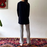 silver tulip flare pants